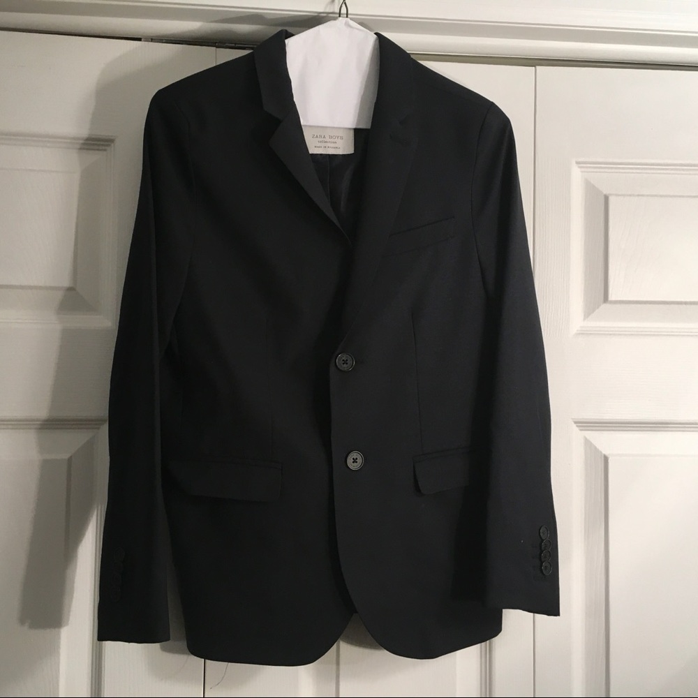 Boys Zara extra fine wool suit